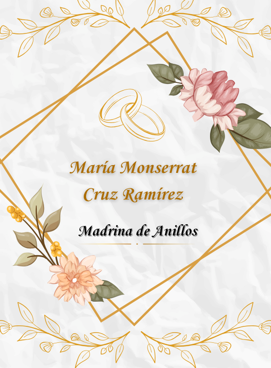 Madrina de Anillos